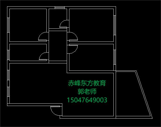 赤峰CAD室内设计图培训